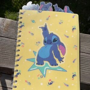 Stitch with pencil and pencil case journal